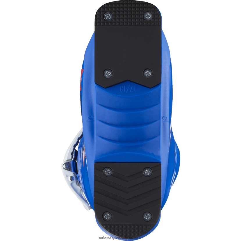 junior - παιδικές μπότες all-mountain - t1 Salomon φυλή μπλε/λευκό DXFPHB1425