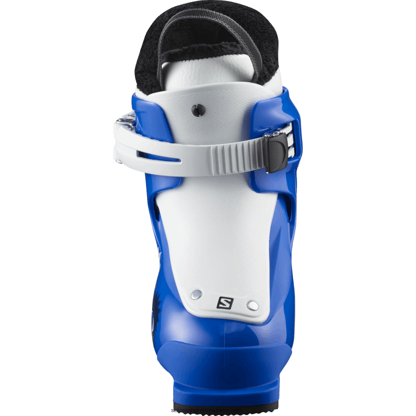 junior - παιδικές μπότες all-mountain - t1 Salomon φυλή μπλε/λευκό DXFPHB1425