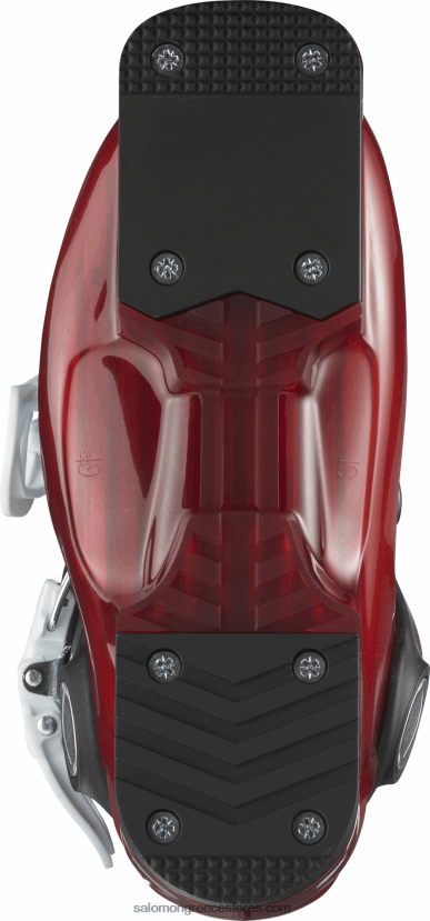 junior - παιδικές μπότες στην πίστα - t2 rt Salomon μαύρο/κόκκινο/άσπρο DXFPHB1379