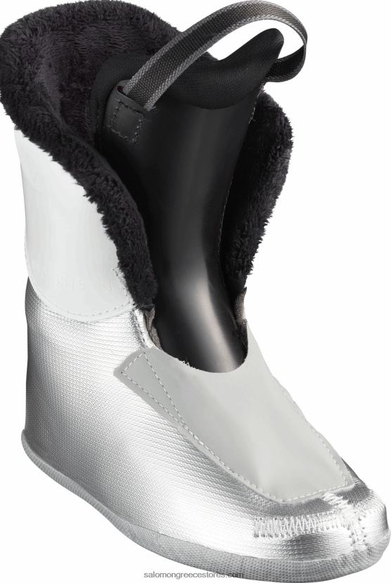 junior - παιδικές μπότες στην πίστα - t2 rt girly Salomon ροζ βιολετί ημιδιαφανές/λευκό DXFPHB1380