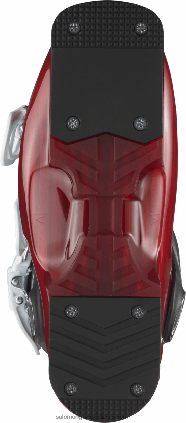 junior - παιδικές μπότες στην πίστα - t3 rt Salomon μαύρο/κόκκινο/άσπρο DXFPHB1377
