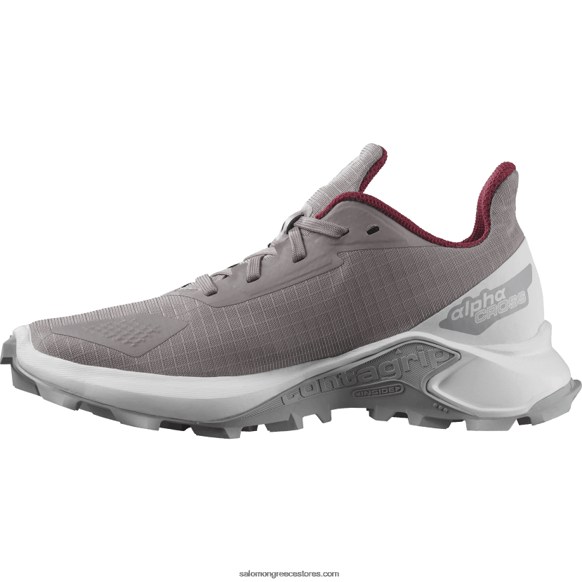 junior - παιδικά παπούτσια - alphacross blast Salomon ορτύκια/λευκό/μαργαριτάρι μπλε DXFPHB1350