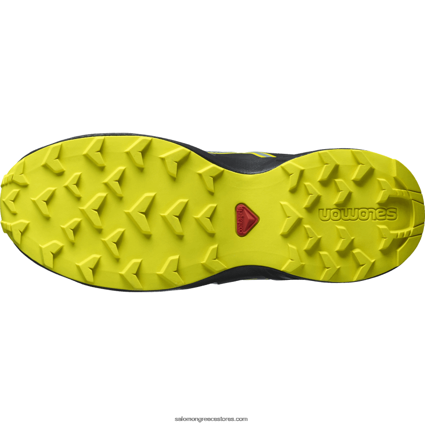 junior - παιδικά παπούτσια - speedcross Salomon μαύρο/νυχτολούλουδο DXFPHB1351