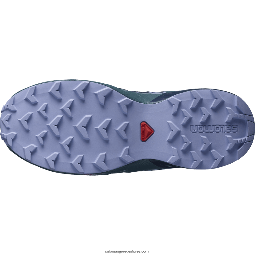 junior - παιδικά παπούτσια - speedcross clima αδιάβροχα Salomon σταφύλι/μπλε της αγριόπαπιας/λεβάντας DXFPHB1345
