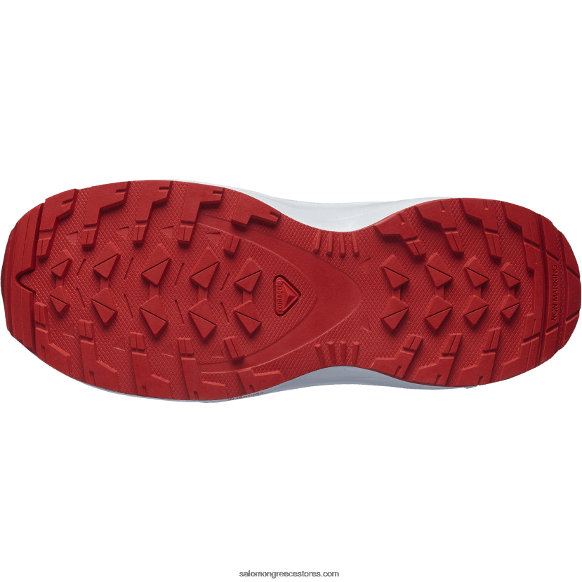 junior - παιδικά παπούτσια - xa pro v8 Salomon θυελλώδης καιρός/ζεν μπλου/γκότζι μπέρι DXFPHB1357