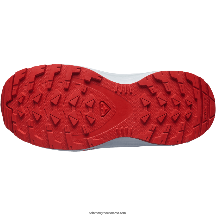 junior - παιδικά παπούτσια - xa pro v8 Salomon θυελλώδης καιρός/ζεν μπλου/γκότζι μπέρι DXFPHB1363