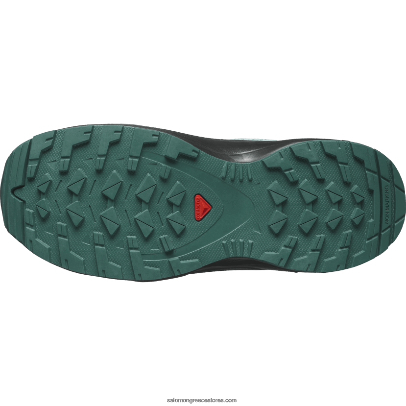 junior - παιδικά παπούτσια - xa pro v8 Salomon stargazer/μαύρη/μπλε λάμψη DXFPHB1358